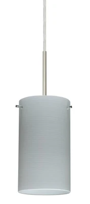 Besa Lighting 1BT-4404KR-LED-SN Stilo 7 Pendant Satin Nickel - Image 1 of 3