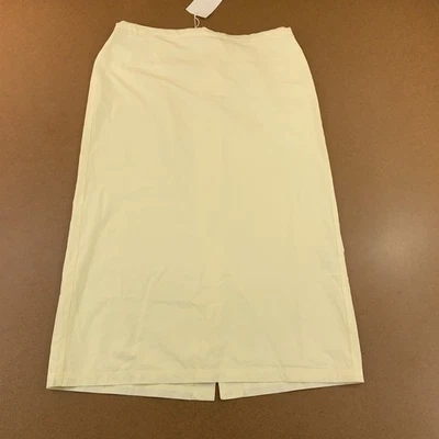 Falda midi con cordón de algodón suero de leche talla 10 COS para mujer nueva con etiquetas *defecto Foto 1 de 4