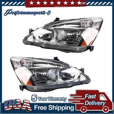 Conjunto de faro izquierdo derecho 2 X TYC para Honda Accord 2003-2007 Foto 1 de 3