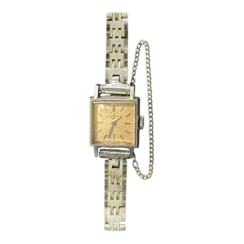 Винтажные женские часы Ulysse Nardin с ручным заводом 15,5 см золотистые беговые Япония!! - Изображение 1 из 4