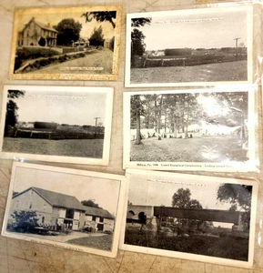 VINTAGE MILLWAY PENNSYLVSANIA POSTCARDS (16 TOTAL-1907-ON) USED & UNUSED - Picture 1 of 5