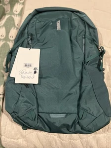 Thule En Route 21 L Mallard Green Color Salesman Sample Backpack New With Tags - Picture 1 of 4