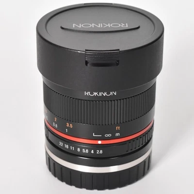Rokinon 8mm f/2.8 UMC Fisheye II Lens for Canon EF-M MINT - Image 1 of 4