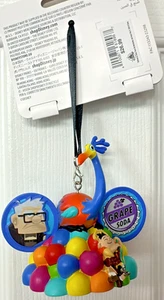 !New Disney Parks Pixar Up Kevin Carl Russell Dug Ear Hat Christmas Ornament - Picture 1 of 2