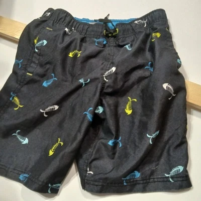 Bañador Cherokee estampado de peces cintura elástica secado rápido niños talla S 6/7 Foto 1 de 4