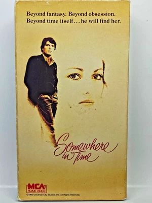Somewhere in Time (VHS 1980) Christopher Reeve Jane Seymour MCA Home Video - Image 1 of 4