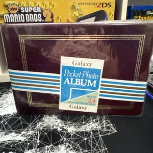 Galaxy 🌌 Pocket Photo Album  Holds -24-6'x4' Photos  -Brown -🆕- - Picture 1 of 3