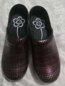 Sanita Danish Clogs Nurse Slip On Shoes Multi Color Eur 37 US 6.5 To 7 - Picture 1 of 5