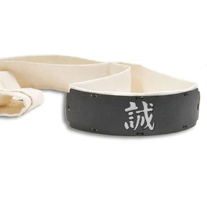Fascia testa giapponese HACHIMAKI SHINSENGUMI HACHIGANE NUOVA ZK-110 bianco giappone - Foto 1 di 1