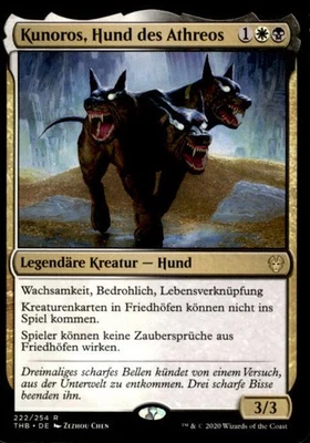 MTG – Kunoros, Hund des Athreos 222/254 THB Theros Beyond Death (Rare) - Bild 1 von 2