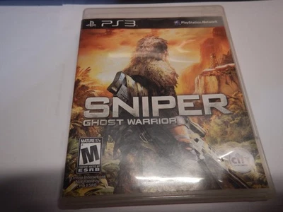 Sniper Ghost Warrior (PlayStation 3 PS3) COMPLETE CIB - Image 1 of 2