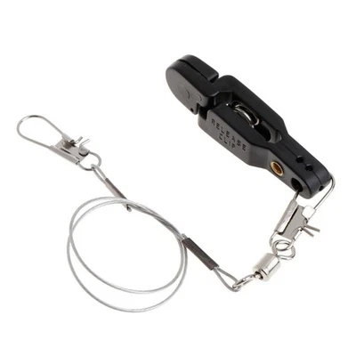 Fishing Clip With Wire Rope Tension Release Planer Snap Grip Trolling Trigger Cl - Image 1 of 4