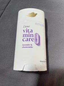 Dove Vitamin Care Deodorant Lavender & Chamomile Aluminum Free 72 HR 2.6 Oz - Picture 1 of 2