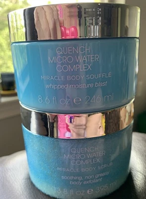 Body Set! Quench Miracle Body Scrub & Body Soufflé-Whipped Moisture Blast - Image 1 of 4