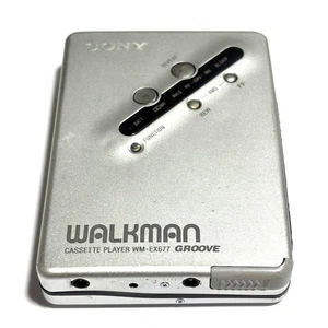 Sony WM-EX677 Walkman tragbarer Kassettenspieler silber getestet gepflegt neuer Riemen - Bild 1 von 10