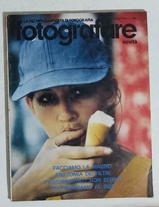 51326 Fotografare Novità a.III n.8 1974 - Anatomia dei filtri - Macrofotografia - Foto 1 di 4