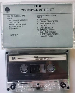 Ride – Carnival Of Light PROMO cassette 1994 US advance - Picture 1 of 1