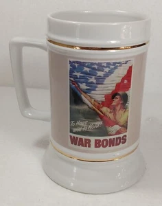 Rare Vintage Collectible Americas National D-Day Stein WW2 Museum New Orleans - Picture 1 of 5