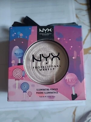 NIB NYX Makeup Land Of Lollies Illuminating Powder Powdered Sugar Highlighter - Image 1 of 3