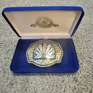 Fibbia Cintura 40° Anniversario Finali Nazionali Rodeo Las Vegas - Foto 1 di 5
