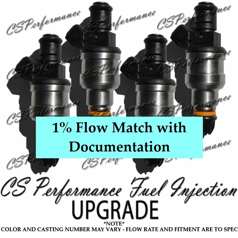 1% Flow Match Bosch UPGRADE Fuel Injectors for 1988-1989 Eagle Medallion 2.2L I4 - Image 1 of 1