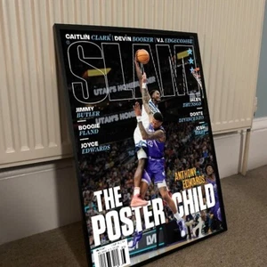 Póster de Anthony Edwards Minnesota Timberwolves NBA Slam - Imagen 1 de 8