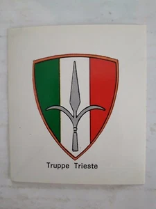 Patch Adesivo Truppe Trieste collezionismo Militare - Picture 1 of 1