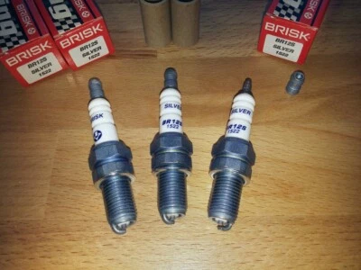 3 bujías de carreras BRISK YS se adaptan a: motocicleta Triumph 885cc y1991-2004 Foto 1 de 4