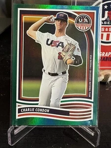 2024 Panini Stars And Stripes - #13 Charlie Condon (green)  - Picture 1 of 2