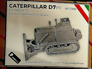 AP Models Caterpillar D7 Bulldozer Corazzato British Army AFV 72050 sc 1/72