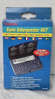 Franklin Euro Interpreter W7 Language Translator (TRE-400) - New in Box, 1992 - Image 1 of 4