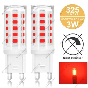 1PCS G9 3W LED Light Red Replace For Halogen Capsule Energy saving Bulb 220V - Picture 1 of 4