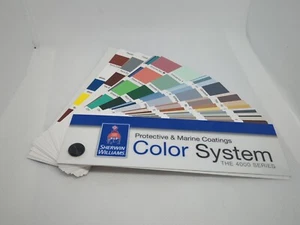 Sherwin Williams Protective & Marine Coatings Color Systems Fan Deck - Picture 1 of 4
