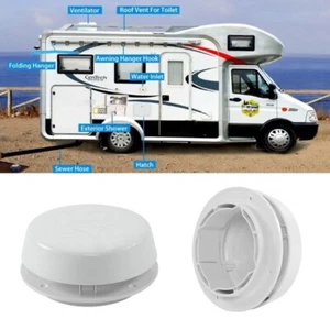 Round RV Roof Sewer Vent Cover Roof Vent for RV Trailer Camper Sewer Vent - Picture 1 of 6