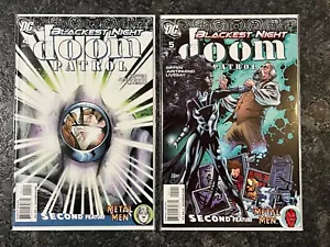 Blackest Night: Doom Patrol, Vol. Lote de 5 #4A,5A (2010, DC Comics) x2 - Imagen 1 de 3