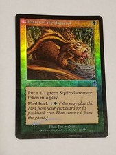 1x Chatter of the Squirrel Odyssey Foil MTG Magic the Gathering Moderate Play x1