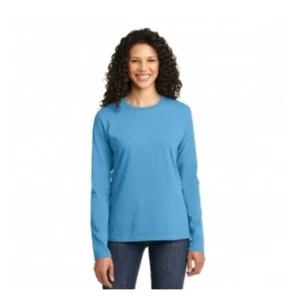 NWL Cotton Long or 3/4 Sleeve T-shirt for Women Solid colors Combined with Jeans - Picture 1 of 12