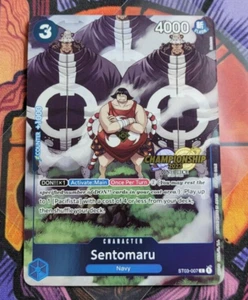 Tarjeta de una pieza Sentomaru CS 2023 Championship Tournament Promo ST03-007 - Imagen 1 de 4