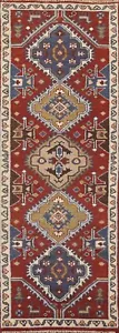 Black Friday Deal! Tribal Heriz Serapi Hand-knotted Runner Rug 2' 6" x 7' 11" - Picture 1 of 12