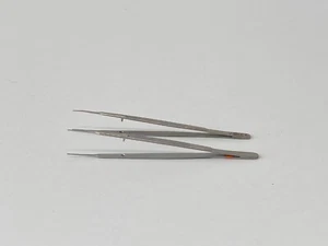 L35: Lot of 2 Weck 468-200 Dressing Forceps - Picture 1 of 11