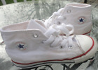 Infant+Size+9+White+Converse+All+Star+High+Top+Sneakers+VGC