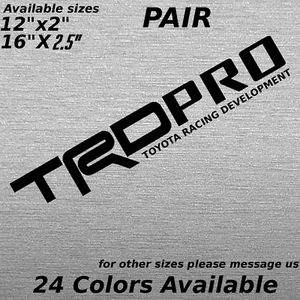 TRD Toyota Racing Development Sport decal sticker set bed sides - Bild 1 von 1