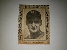 Zeke Bonura 1936 Washington Herald Sport Stamp VERY RARE!!!