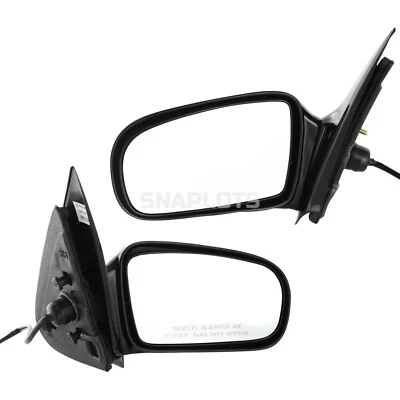 New Set Of 2 Power Door Mirror Sedan LH & RH Fits Chevrolet Cavalier 1995-2005 - Image 1 of 4