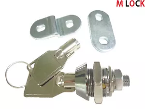 LOT OF 25 3/8" Tubular Cam Lock; replacement lock, 1 key pull, 90 degree turn - Picture 1 of 4