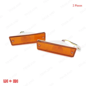 Fits Toyota Corolla AE80 EE80 1985 - '88 Pair Front Bumper Lamp Parking Light - Picture 1 of 10
