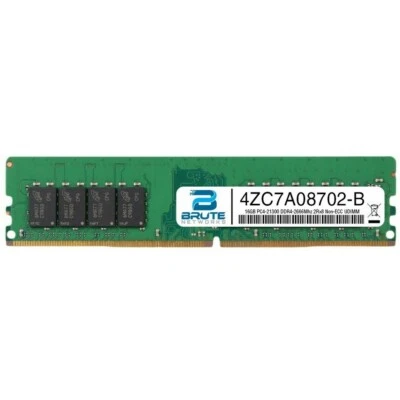 4ZC7A08702 - Lenovo Compatible 16GB DDR4-2666Mhz 2Rx8 1.2v Non-ECC UDIMM - Image 1 of 3