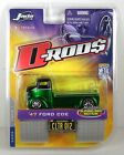 Jada D-Rods 1947 Ford 47 COE Cab Over Roll Back Towing Green Wave