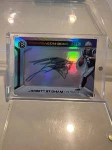 Jarrett Stidham Rookie Neon Signs 22/75 - Picture 1 of 2