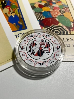 Latvia Lettland 5 euro 2016 silver collection coin "BALTARS" Porcelain - Image 1 of 4